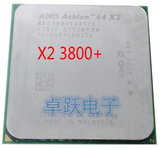 AMD Athlon 64x2 3800 +/2.0Ghz/1MB ĳ/AM2 /940 ..